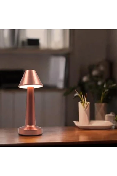 powerdex Ipx4 Ledli Usb Şarjlı Dokunmatik Masa Lambası Pd-212 ürün görseli 1