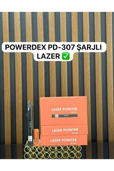 powerdex Pd-307 Şarjlı Yeşil Lazer Pointer ürün görseli