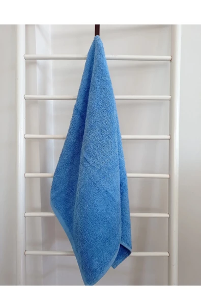 powerdex Mavi Spor Fitness Leke Tutmayan Kuaför Berber Havlusu 45x90 Cm 195 gr %100 Pamuklu ürün görseli