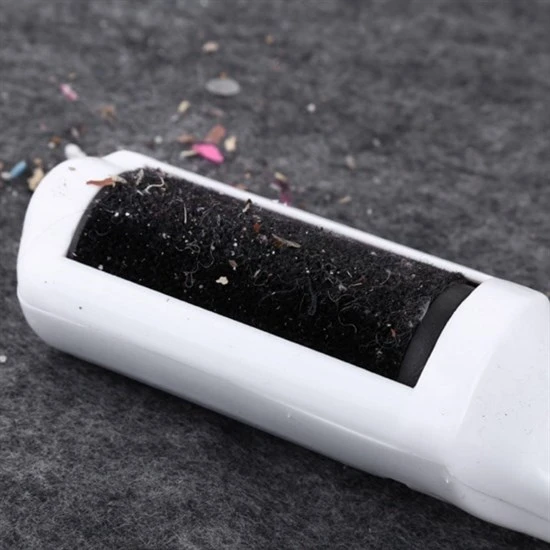 Taşınabilir Elektrostatik Hazneli Rulo Şeklinde Evcil Hayvan Tüyü Saç Toplayıcısı-Findit - Resim 3