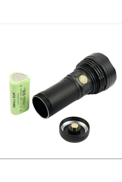 çaymekani Small Sun El Feneri 3000 Lümen Dağcı Avcı El Feneri 1200 Mah - Resim 5