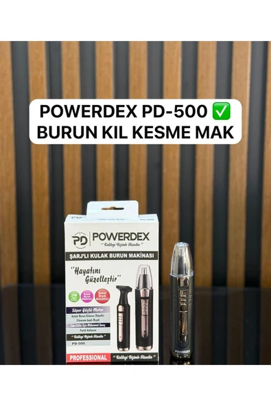 powerdex Pd-500 Şarjlı Kulak Burun Makinesi ürün görseli 1