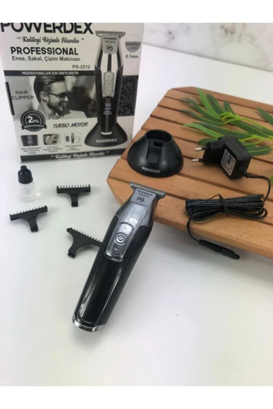 powerdex Pd-2212 Profesyonel Ense Sakal Çizim Traş Makinası - Resim 2