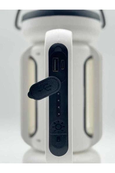 powerdex PD-8585 Çift Işıklı Solar Şarjlı El Feneri ve Kamp Lambası - Resim 4