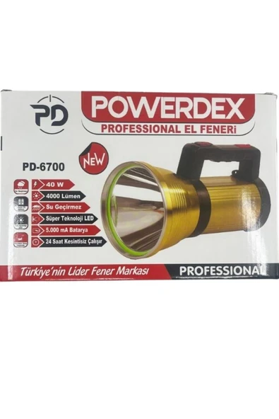 powerdex PD-6700 Professıonal El Feneri ürün görseli