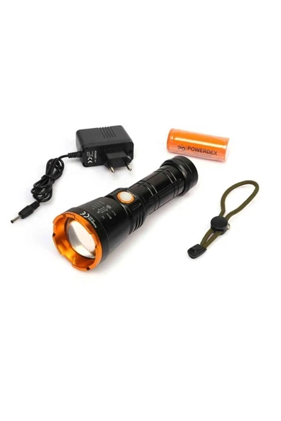 powerdex 6682 15w Şarj Edilebilir Su Gerçirmez Kamp El Feneri ürün görseli