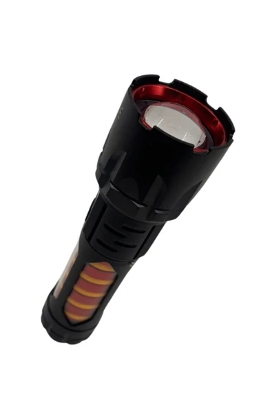 powerdex Pd-8800 Avcı Feneri Su Geçirmez Şarjlı Profesyonel El Feneri 2000 LÜMEN - Resim 3