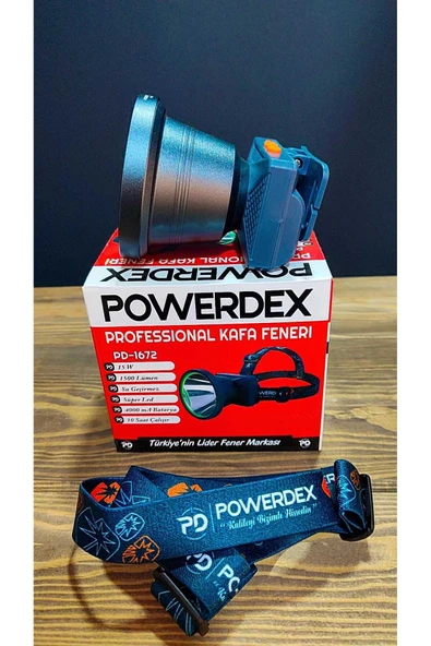 powerdex Pd-1672 Professıonal Kafa Lambası - Resim 3