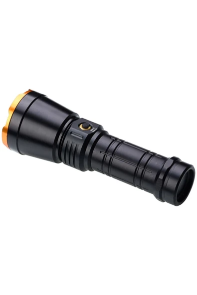 powerdex 15w Led 'li Yağmur Suyu Geçirmez Şarjlı Ve Pilli El Feneri Pd-6682 - Resim 4