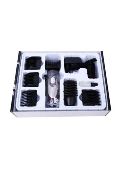 POWERTEC Kuaför Saç Sakal Ense Çift Bataryalı Tıraş Makinesi Tr-6500 - Resim 2