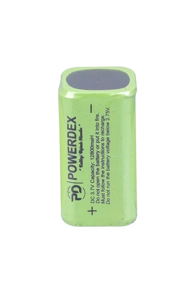 powerdex Pd-12800 Mah 3.7v Yedek Pil Pd-10200 Profesyonel Orijinal Pili 1 Adet - Resim 3