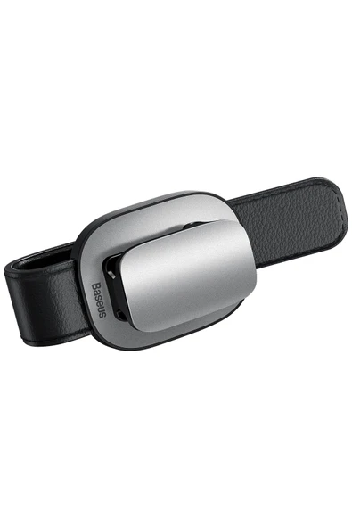 Baseus Platinum Araç Oto Güneşlik Gözlük Tutucu Klipsli - Gümüş ürün görseli 1