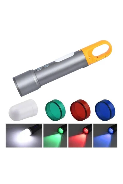 powerdex PD-3900 Çok Fonksiyonlu Zoomlu Şarjlı El Feneri - Resim 7