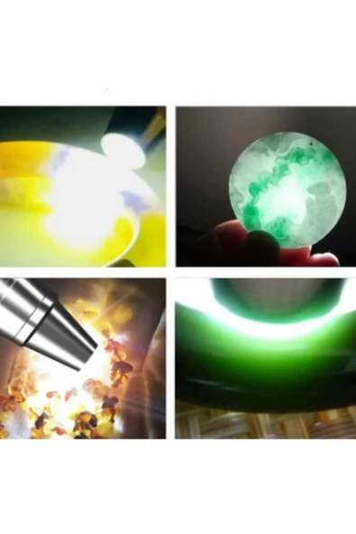 powerdex PD-9007 Çift Uçlu 6 Işıklı 20W 500 Lümen UV El Feneri - Resim 6