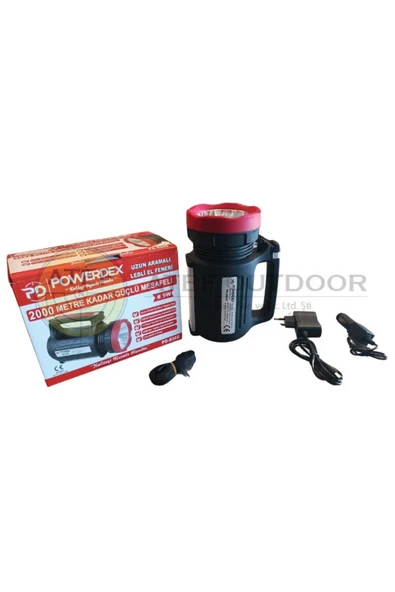 powerdex Ledli El Feneri 2 Km Mesafeli - 5 W Pd8080 - Resim 2
