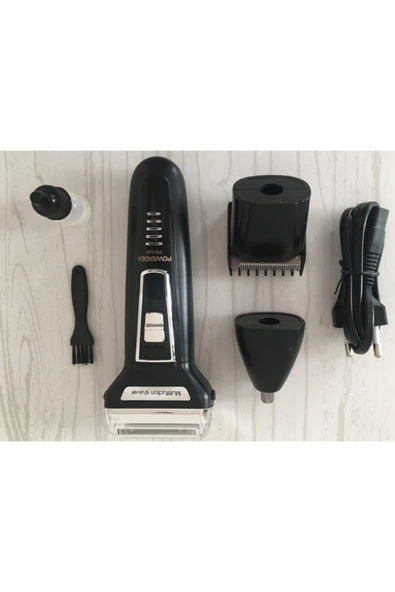 powerdex Traş Seti Erkek Saç Sakal 3 Pd-600 3 Lü Ayrı Bıçak Değiştirebilme - Aynı Gün Bedava Kargo - Resim 2