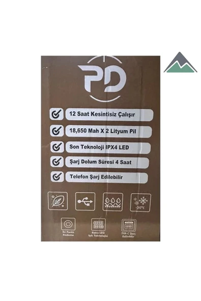 powerdex PD-5555 Şarjlı Kamp Lambası - Resim 4