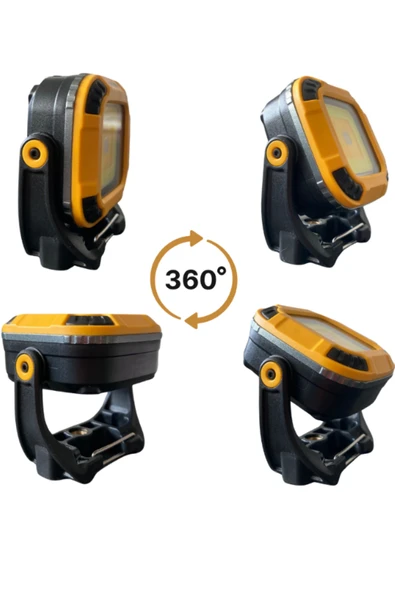 powerdex PD-480 COB LED Manyetik Aydınlatma | Mini Taşınabilir Şarjlı Lamba - Resim 2