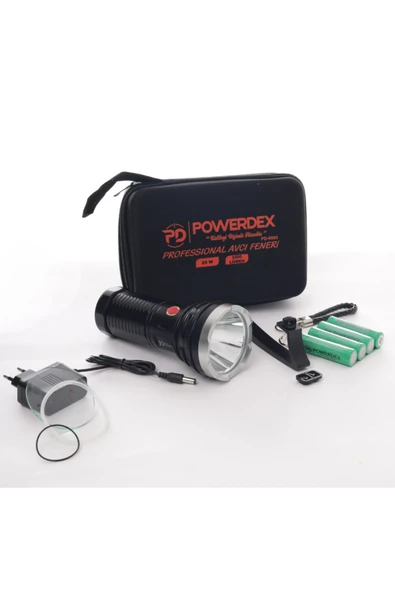 powerdex 25w 3200 LÜMEN EL FENERİ ŞARJLI ürün görseli 1
