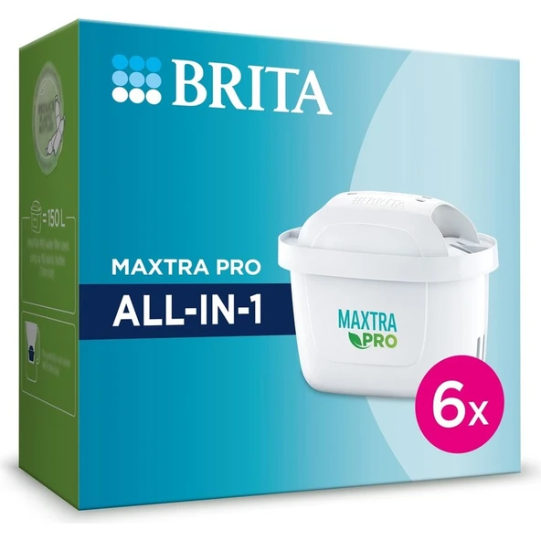 Brita Maxtra Pro All In 1 Filtre 6'lı