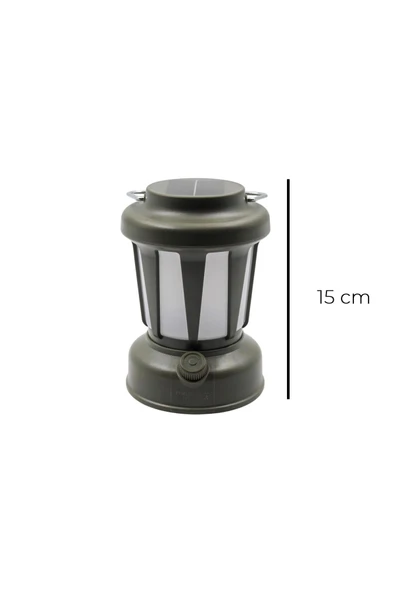 powerdex Kamp Lambası Güneş Enerjili ve Type-C Şarjlı PD-530 - Resim 2