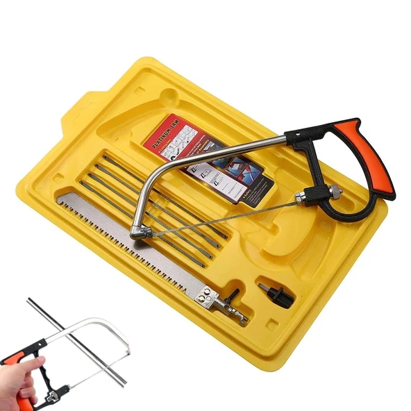 Sihirli Testere Kıl Testere Ağaç Ahşap Demir-Findit - Resim 3