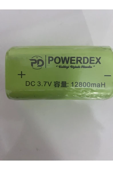 powerdex Pd-12800 Mah 3.7v Yedek Pil Pd-10200 Profesyonel Orijinal Pili 1 Adet - Resim 2