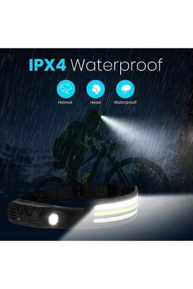 powerdex Pd-1172 Sensörlü Profesyonel Kafa Lambası - Resim 4