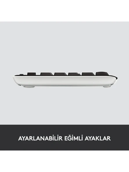 Logitech K270 Tam Boyutlu Kablosuz Türkçe Klavye - Siyah - 7