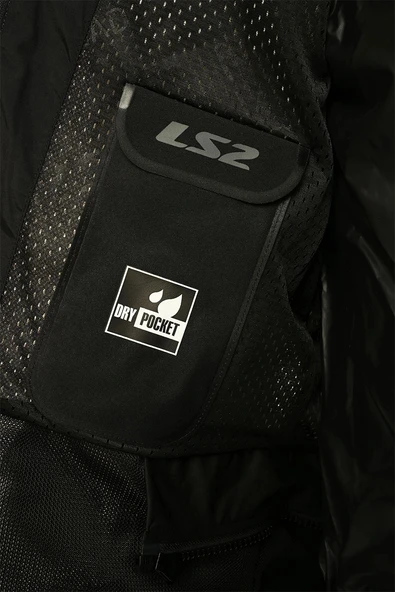 LS2 RIVA MONT SİYAH - 3