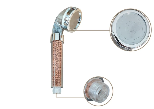 Su Arıtmalı Duş Başlığı Tasarruflu Kokulu Banyo Duş Başlığı-Findit - Resim 4