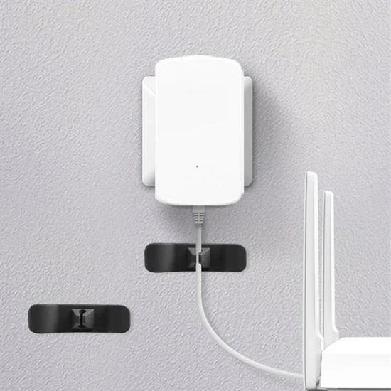 6'lı Pratik Kablo Toparlayıcı Yapışkanlı Klips Mutfak Air Fryer Kettle Kahve Tost Makinası-Findit - Resim 5