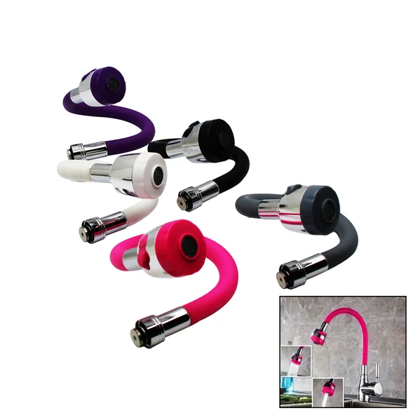 TOPAÇ SİLİKON RENKLİ KUBAR YAYLI BORU MUTFAK BATARYA UCU POŞETLİ-Findit ürün görseli 1