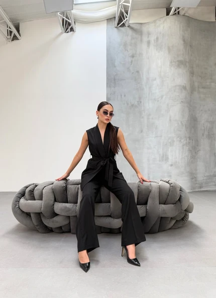 Cura Yelek Pantolon İki̇li̇ Takim - Resim 3