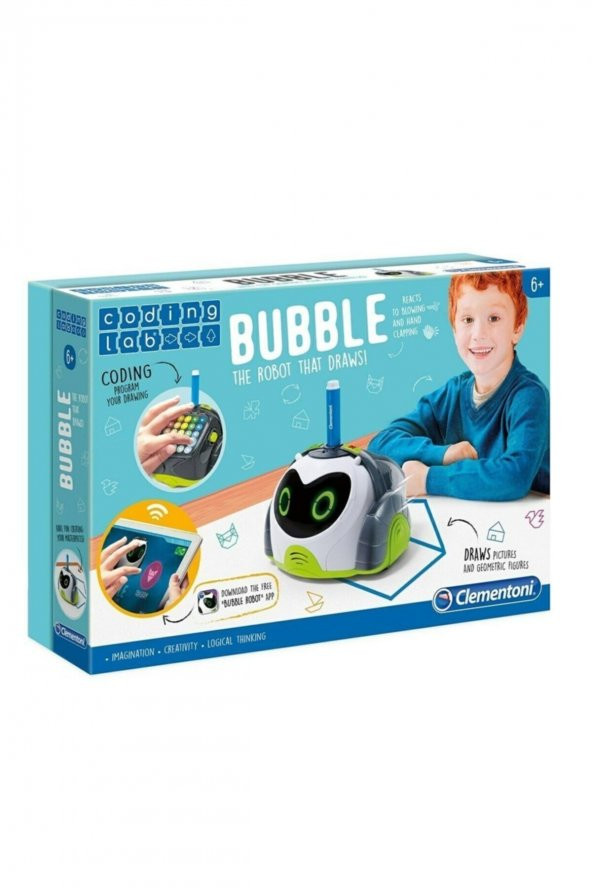 Clementoni Coding Lab Bubble Eğitici Tasarım Robot 75052