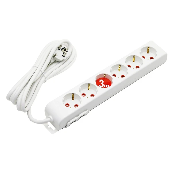 6LI - 3MT UZATMA KABLO - TOPRAKLI GRUP PRİZ-Findit ürün görseli 1