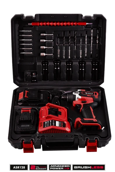 Assur Pro 21V Çift Akülü Kömürsüz 450NM Somun Sökme Sıkma - Resim 2