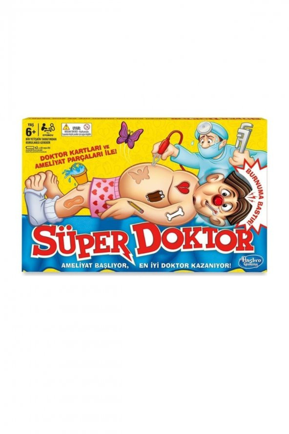 Hasbro Süper Doktor Kutu Oyunu B2176