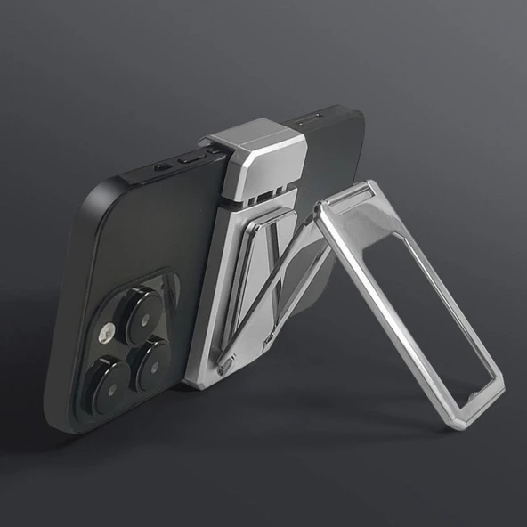 360 derece Dönen Tüm Telefon Tipleri İle Uyumlu Metal Telefon Standı Braket-Findit - Resim 5
