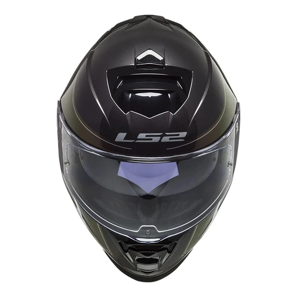 LS2 STORM 2 VELVET MAT SİYAH-GÖKKUŞAĞI KASK - 2
