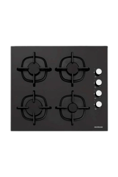 Silverline Siyah Cam Ankastre Set 5 Yıl Garanti (3420 Classy 60+cs5343b01+bo6502b02) - Resim 3