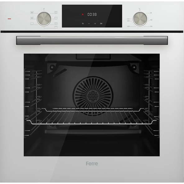 Ferre White Duplin Ankastre Set( D087+CS206+QMS63CB ) - Resim 4