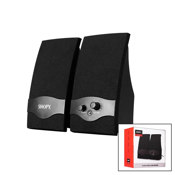 SNOPY SN-84 USB 2.0 MULTİMEDYA 1+1 HOPARLÖR SPEAKAER SET 4W (2818) ürün görseli 1