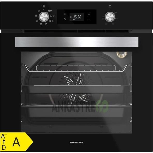 Silverline BO6504B01 - CS5335B01 - 3457 Soho Siyah Ankastre Set - Resim 3