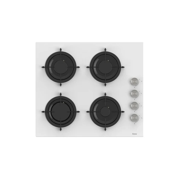 Ferre White Duplin Ankastre Set( D087+CS206+QMS63CB ) - Resim 3