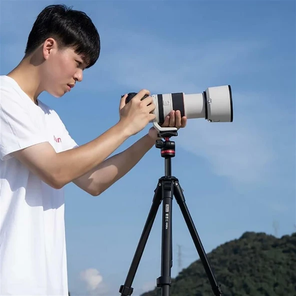 Ulanzi Ombra YING Travel Tripod Siyah - Resim 6