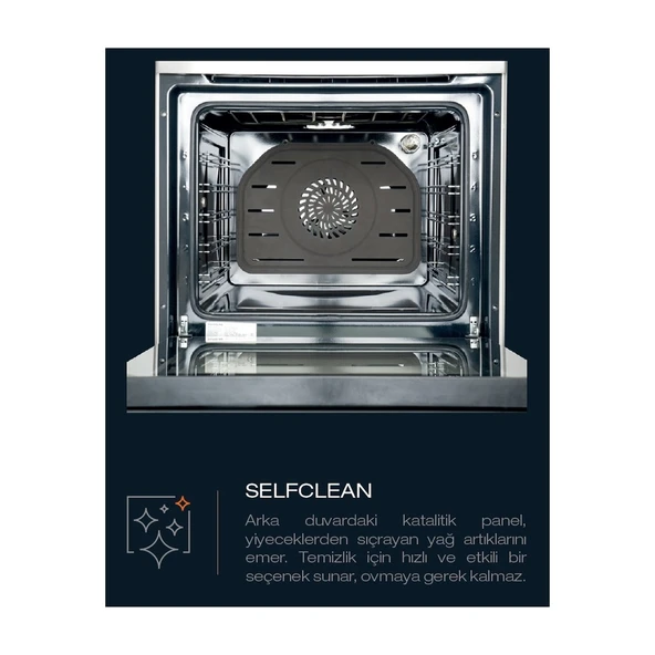 Silverline Ankastre Set Beyaz Cam ( BO6504W01- CS5335W01 - 3457) - Resim 5