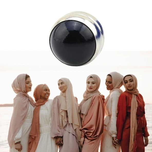 Tekli Güçlü Mıknatıslı Eşarp Şal Mıknatısı (2818) ürün görseli 1