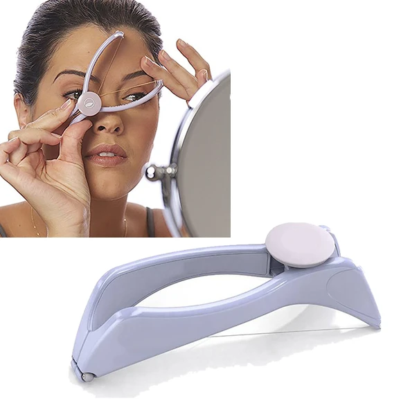 Slique İple Yüz Tüy Alma Aleti Kaş Kıl Alıcı Epilatör (2818) ürün görseli 1