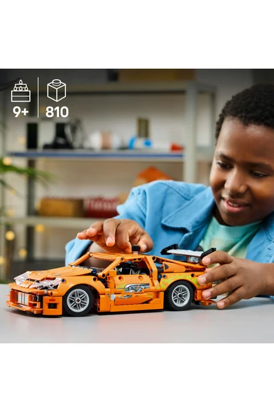 LEGO ® Technic Fast and Furious Toyota Supra MK4 42204- 9+ Araba İçeren Oyuncak Yapım Seti(810 Parça) - 5